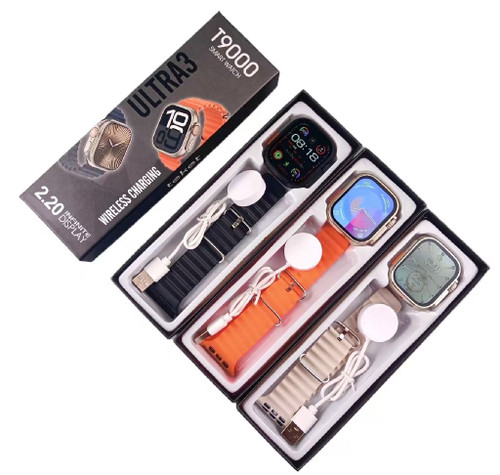 خرید ساعت هوشمند T9000 ULTRA3""فروش عمده ارسال رایگان""