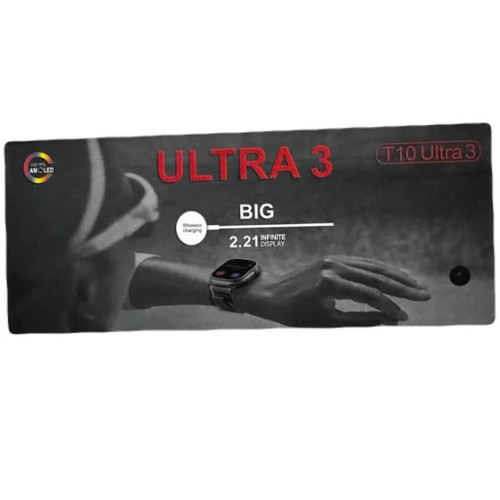 ساعت هوشمند T10 Ultra 3 – صفحه بزرگ 2.21 اینچ، اقتصادی و مناسب هدیه""فروش عمده""